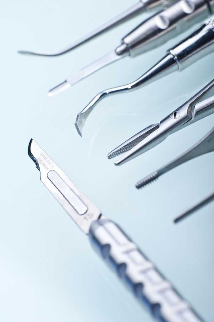 dentist, dental tools, scalpel